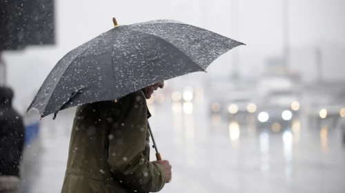 5 Gennaio 2017, smette di nevicare e inizia a piovere. Perchè? 